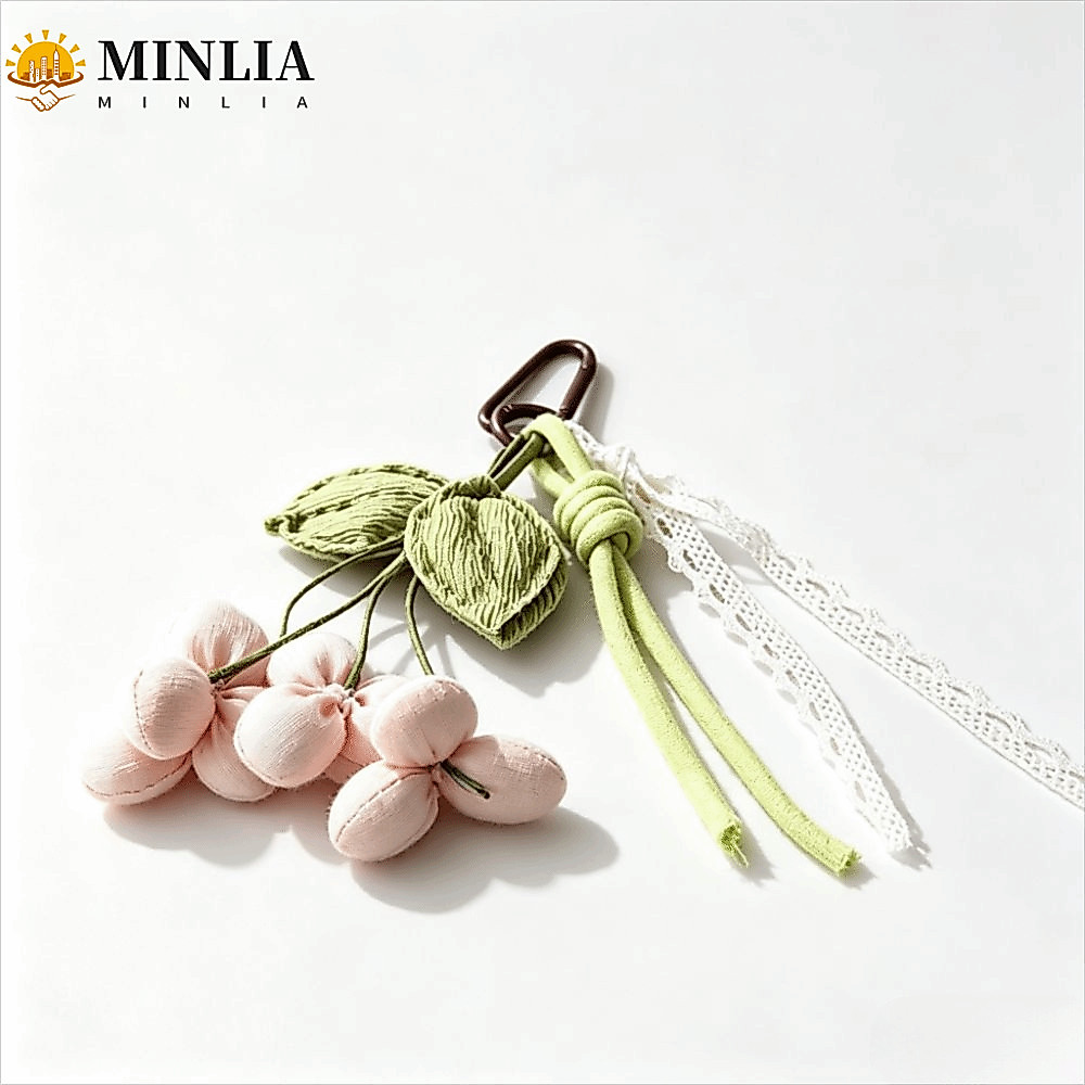 MINLIA Túi Đựng Hoa Quyến Rũ, Thiết Kế Kẹp Bó Hoa Phong Cách Ren Ruy Băng Bó Hoa Mặt Dây Chuyền, Bó 