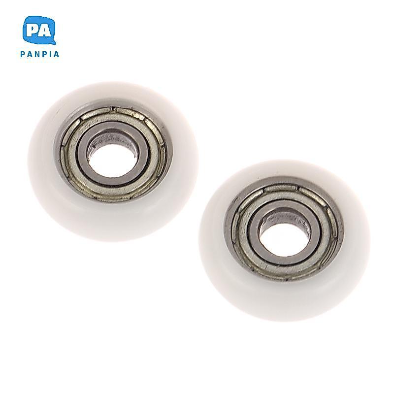 [NBI] 2 Chiếc 695ZZ 5x18x6mm POM Nylon Vòng Loại Bánh Xe Con Lăn POM Bọc 695ZZ Mang Ròng Rọc Bánh Xe