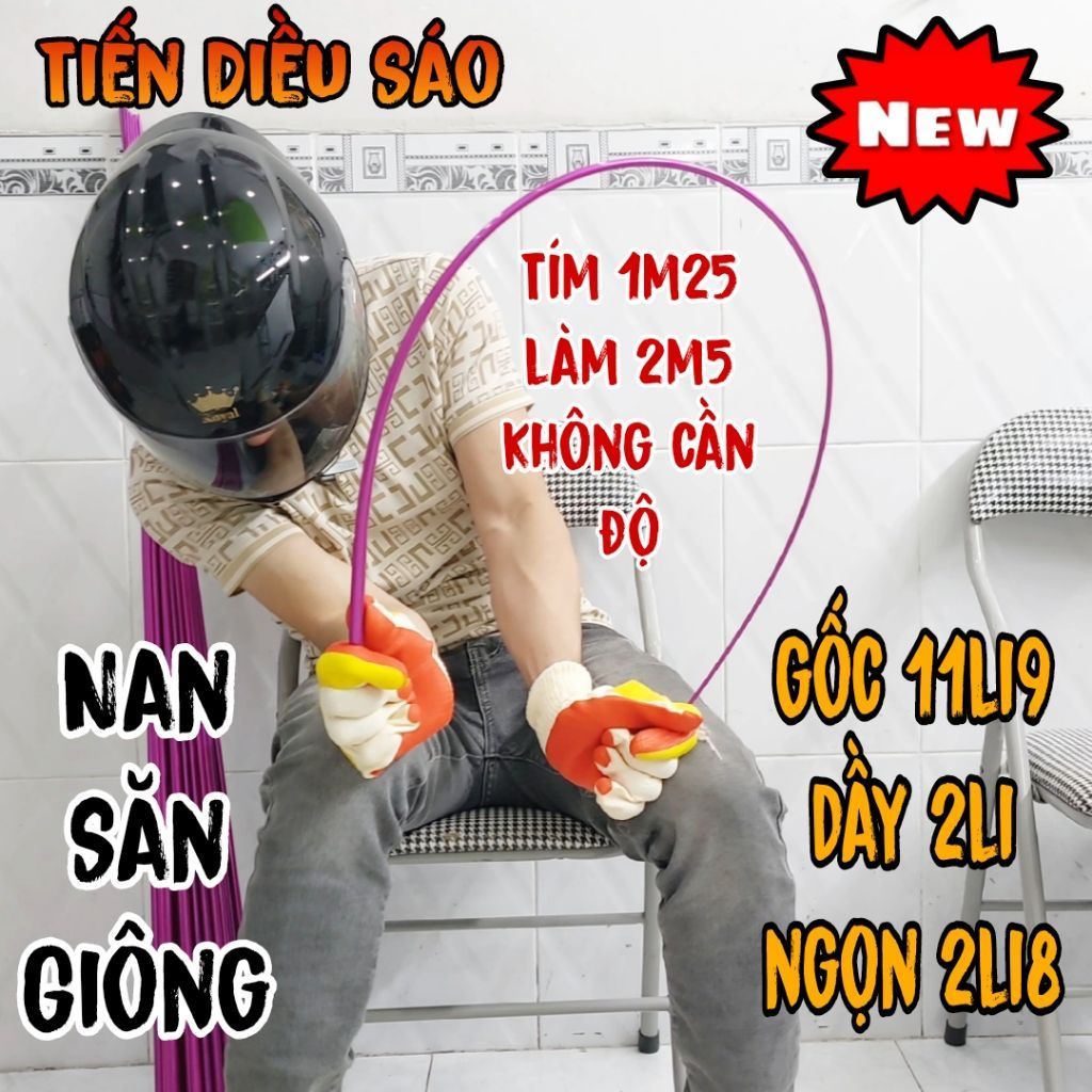 Nan Tím Vip 1m25 Hàng Săn Giông