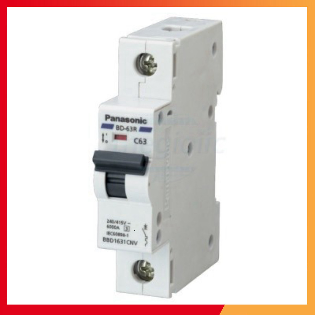 BBD1161CNV Aptomat MCB Panasonic 1 Cực 16A Shop ekit.vn