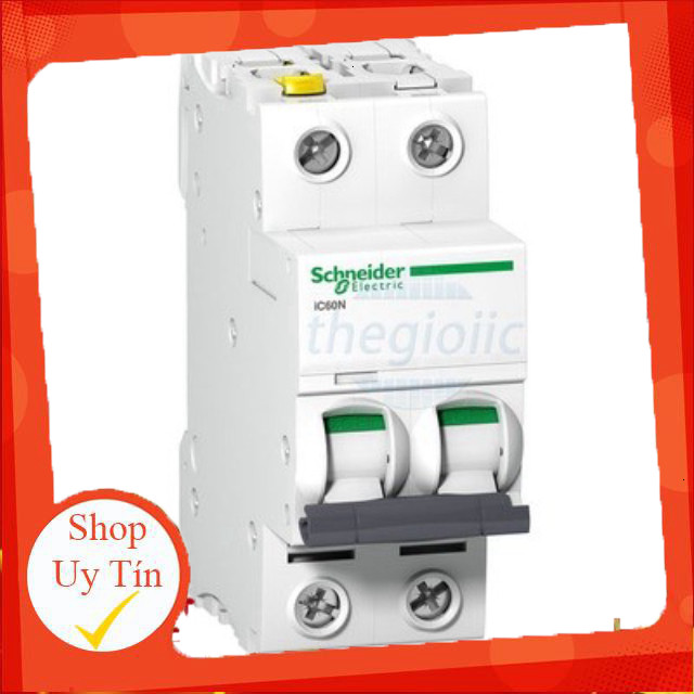 A9F74232 Aptomat MCB Schneider 2 Cực 32A Giang Tech Hub