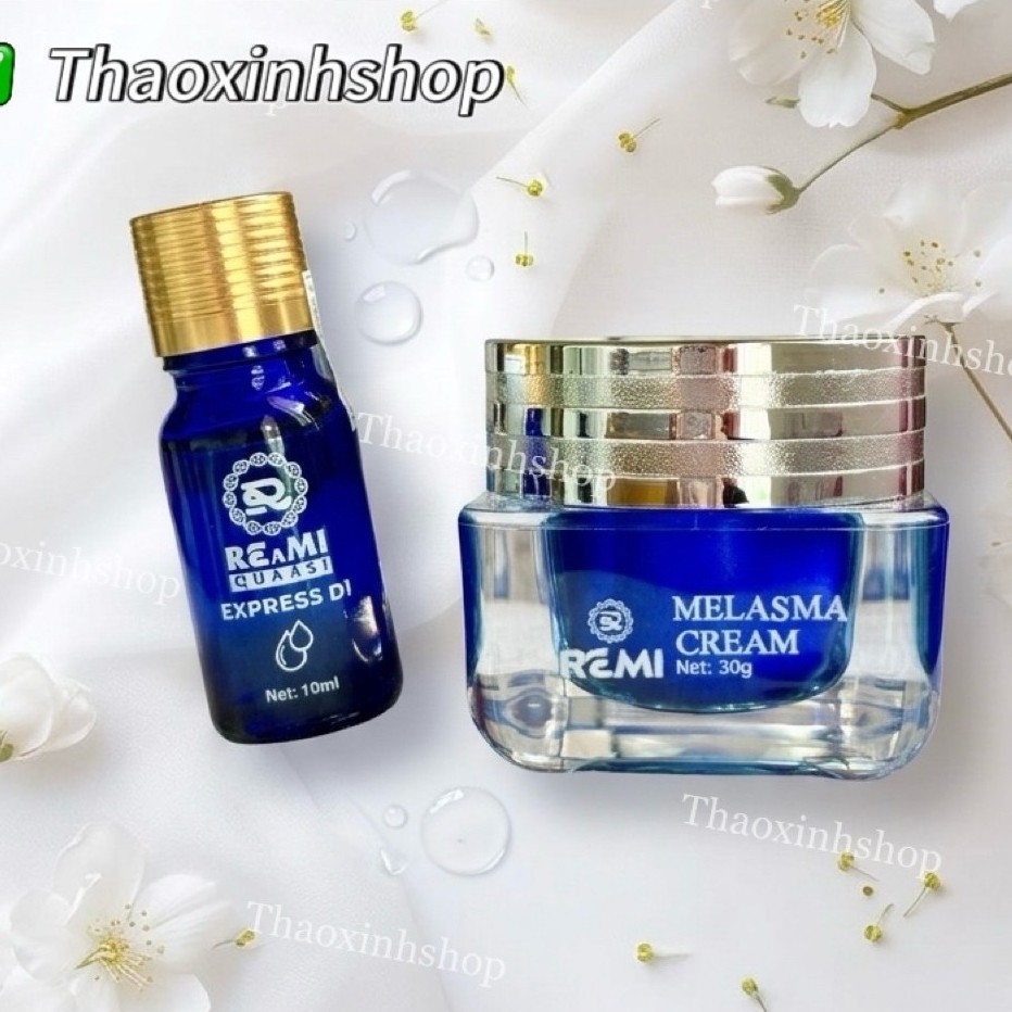 Reami Combo tái tạo Detox1 + Kem Melasma Reami Yaluxy hút sắc tố nám