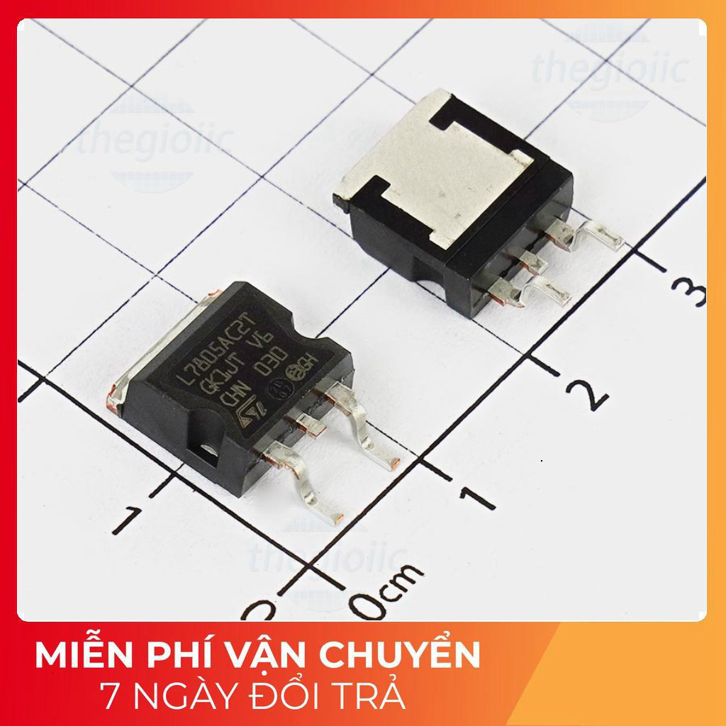 L7805ACD2T IC Ổn Áp 5V 1.5A Tech Linh Kiện Tech Linh Kiện