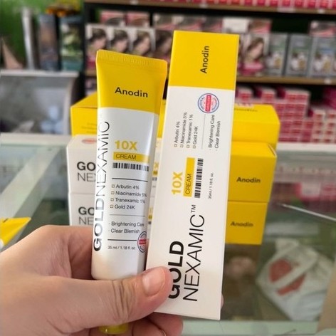 Kem dưỡng GOLDNEXAMIC 10X Anodin 35ml