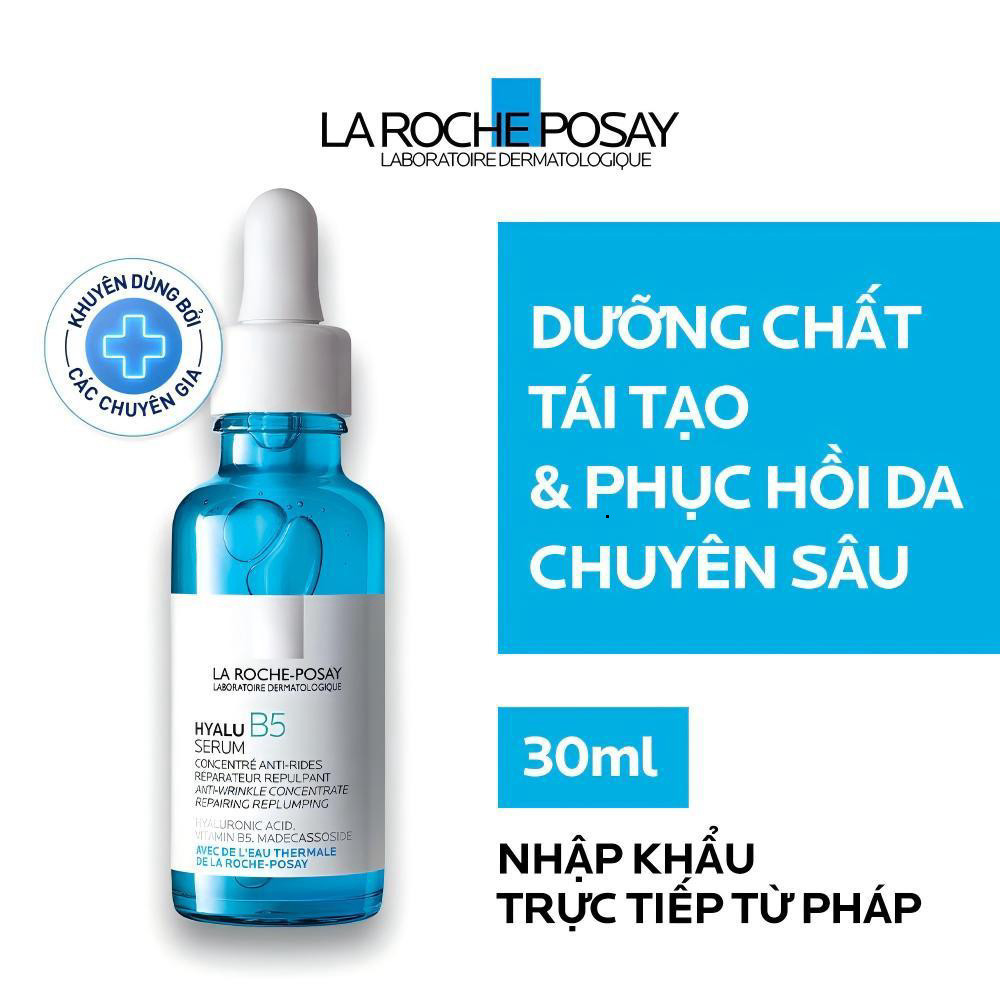 [ XẢ XÓT KHO HÀNG CTY ] Serum La Roche-Posay Hyalu B5 30ml - Giảm Nếp Nhăn,Cấp Ẩm Chuyên Sâu, Phục Hồi