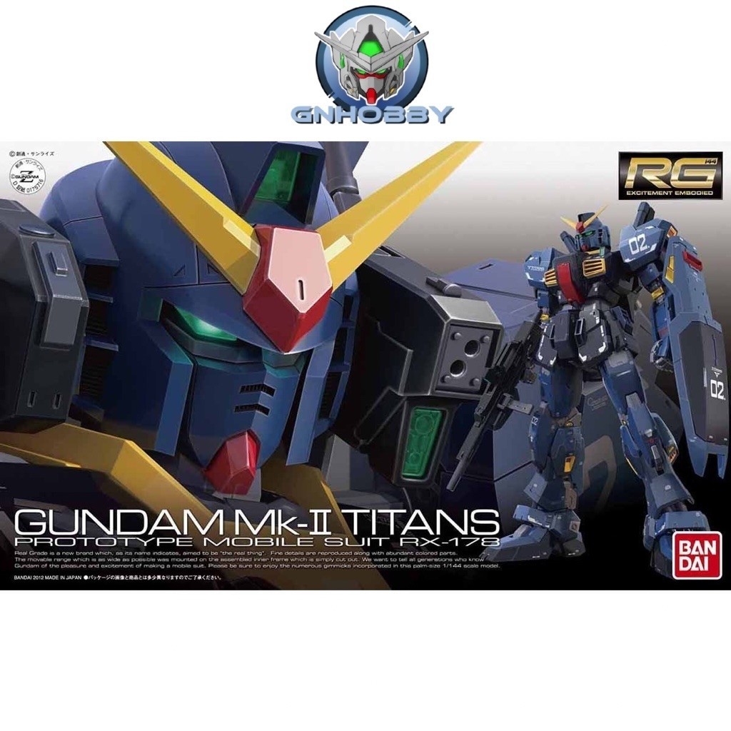 (Có sẵn) Mô hình lắp ráp RG 1/144 Gundam Mk2 Titans chính hãng bandai