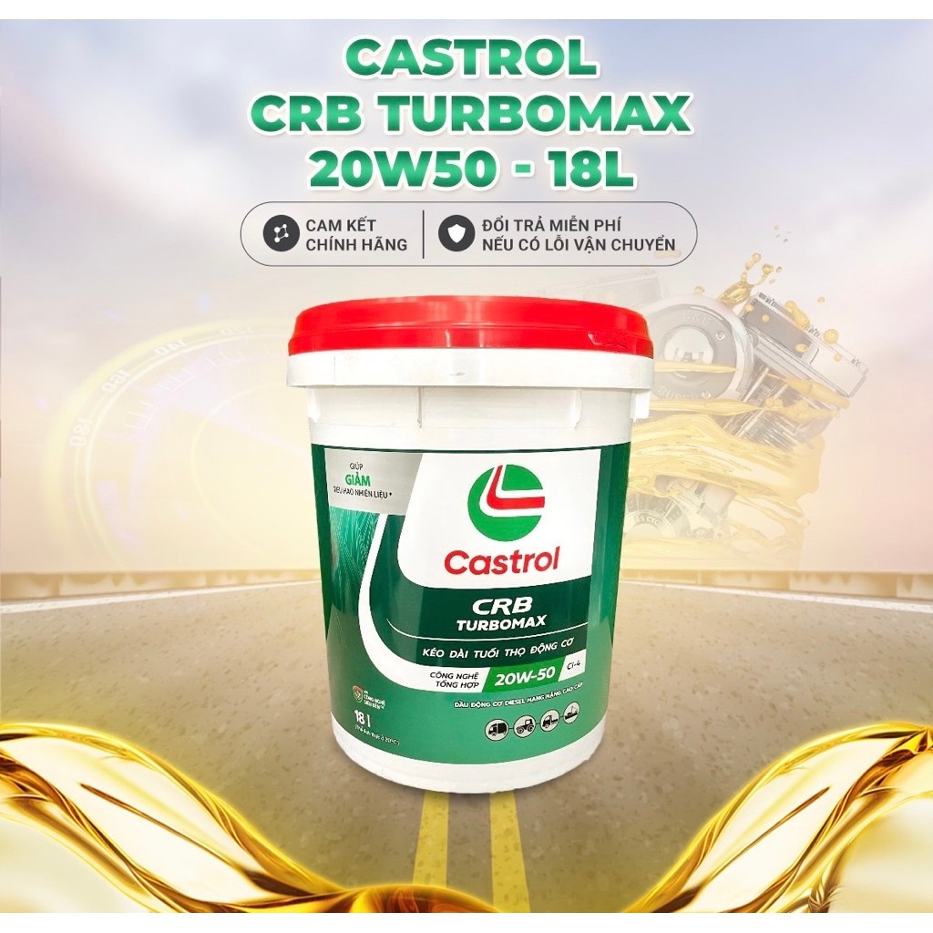 Castrol CRB Turbo max 20w50 18lit
