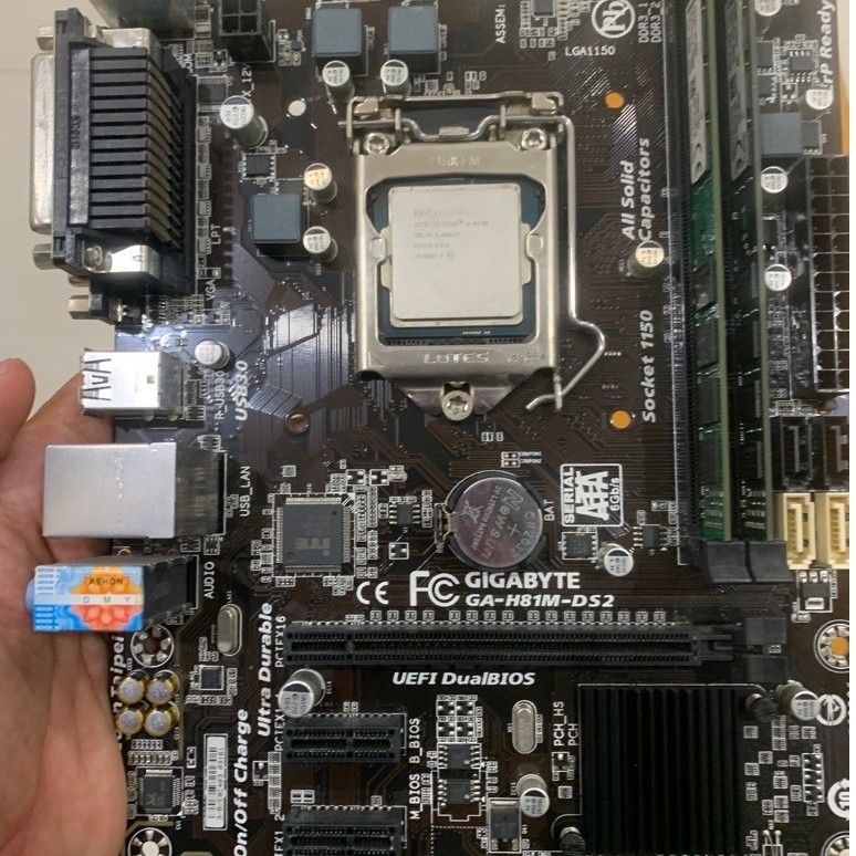 Main H81 + Cpu I3 I5 + ram 4g/8g