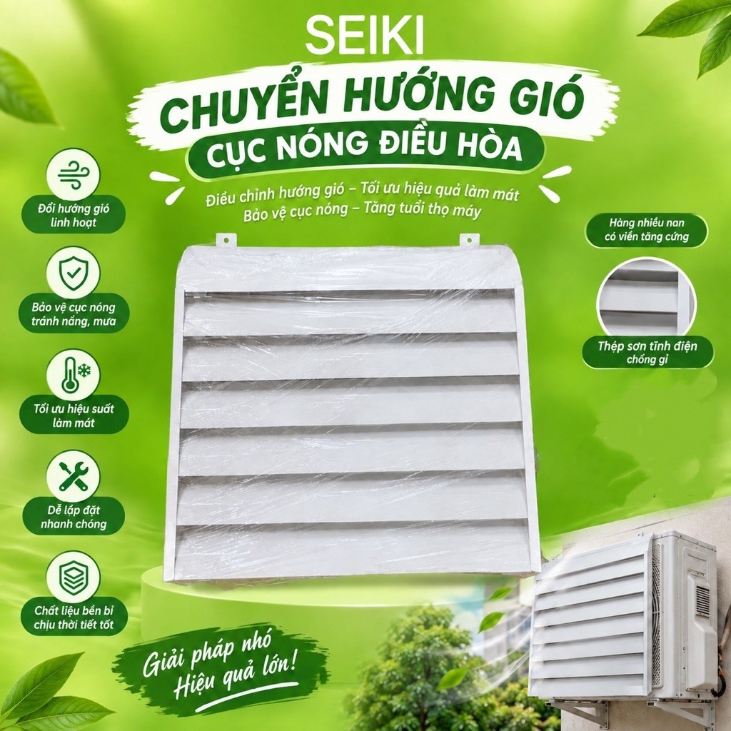 Louver chuyển hướng gió cục nóng điều hoà (HÀNG ĐẸP)