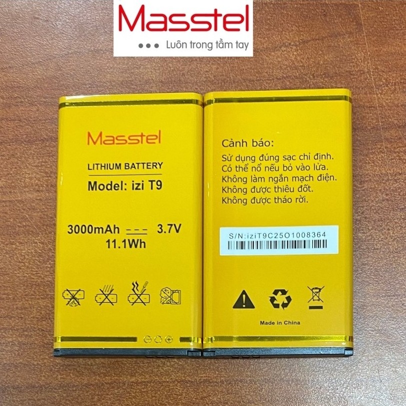Phụ kiện Masstel IZI T9 / Pin Masstel Hapi15