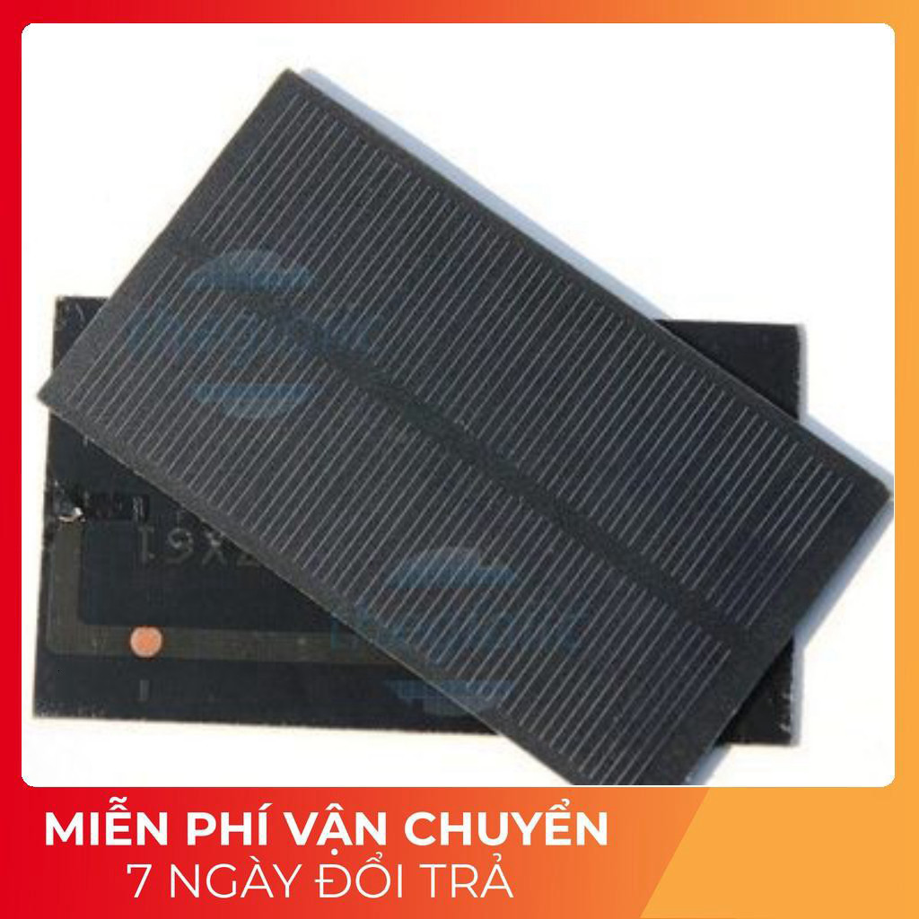 Tấm Năng Lượng Mặt Trời 1W 5V Tech Linh Kiện