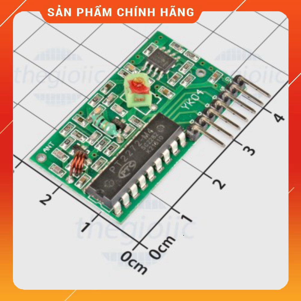 2272-M4-315Mhz Mạch Thu RF 315Mhz Việt Tech Components