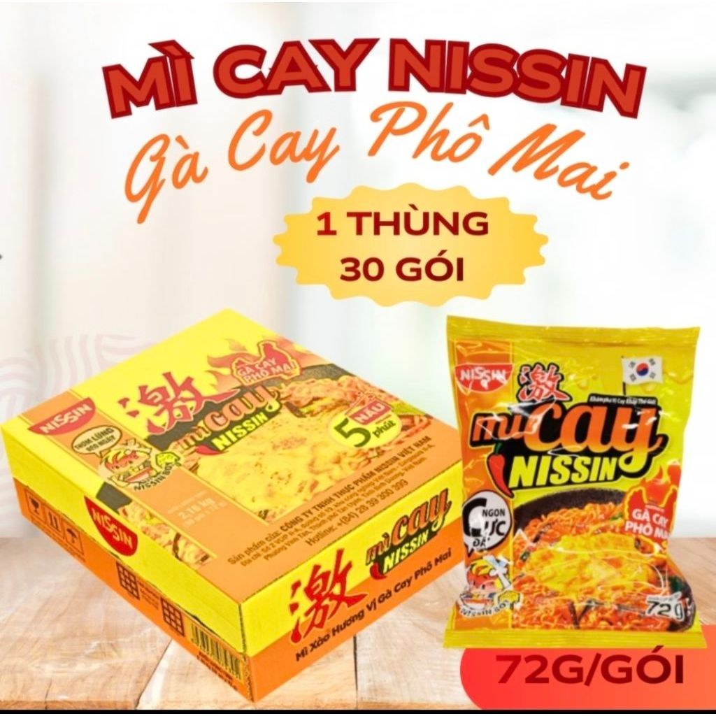 🔥 MÌ CAY NISSIN – CÀNG ĂN CÀNG GHIỀN 🔥