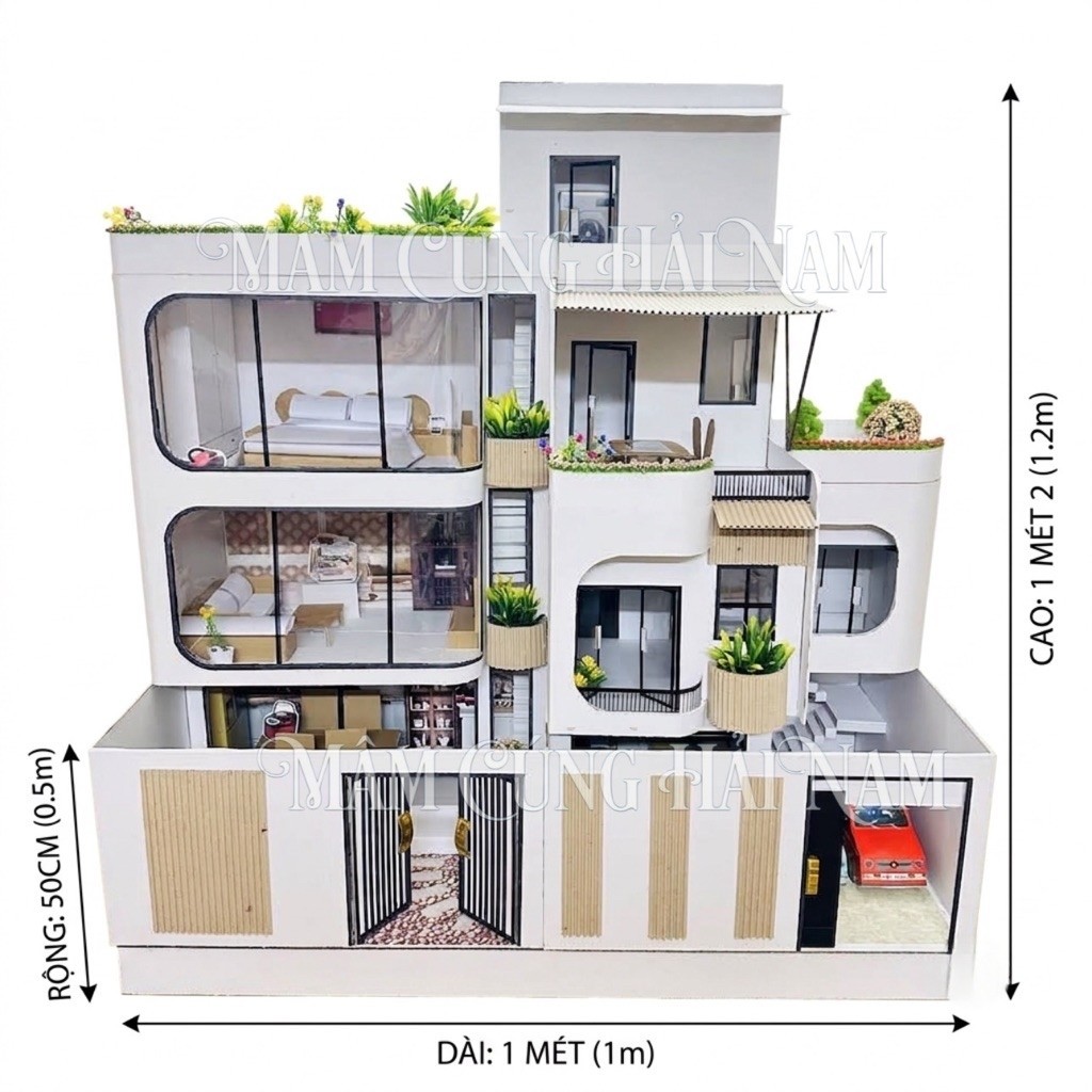 Biệt thự phố (Villa phố) - Vàng Mã Thủ Công Cao Cấp