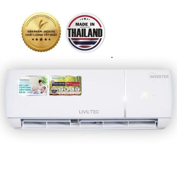 [LIVE DH12] Điều hòa một chiều Livotec DH12 Inverter, Tiết Kiệm Điện Gấp Đôi, Vận Hành Siêu Êm