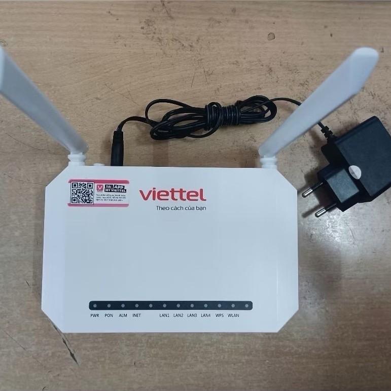 [Hàng Cũ] Modem Wifi 6 Viettel vGP-42X6V1 2 Băng Tần AX3000 - Chính Hãng Giá Rẻ