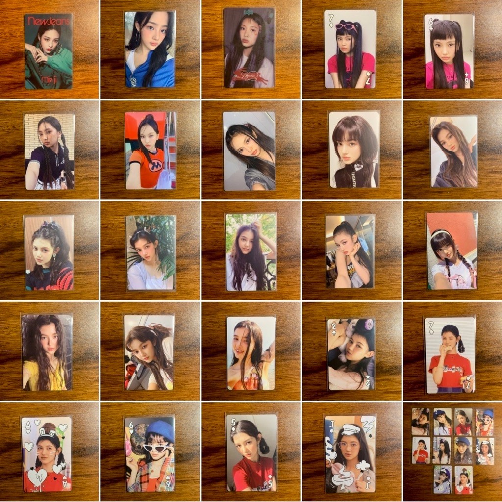Tổng hợp card Minji, Danielle, Hyein - Newjeans chính hãng
