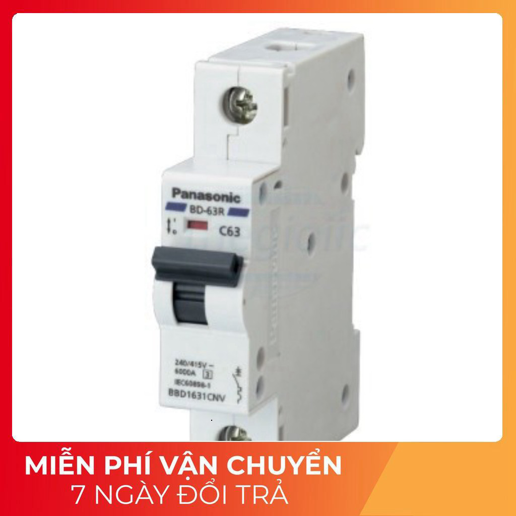BBD1201CNV Aptomat MCB Panasonic 1 Cực 20A Tech Linh Kiện
