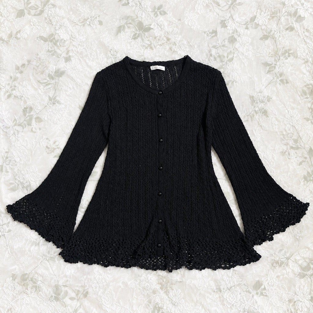 Áo len móc Nhật 2hand, phong cách mori girl, vintage