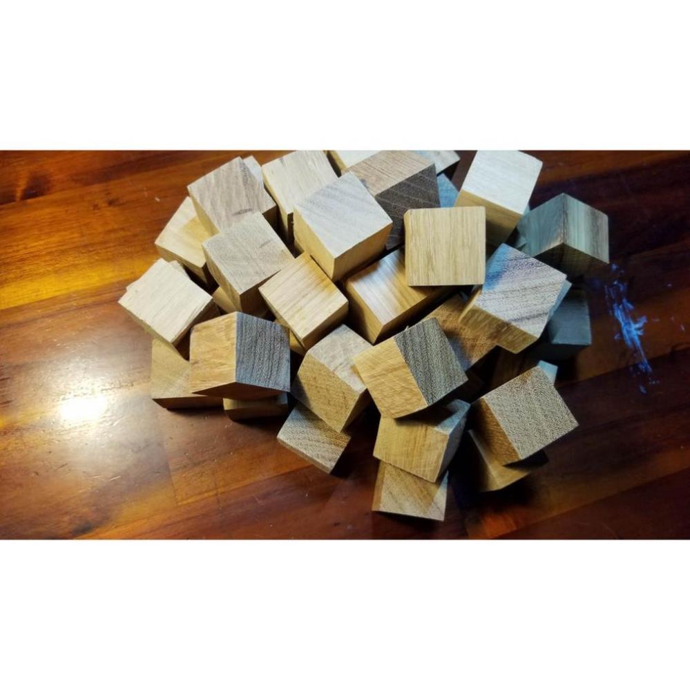 [Giá xưởng] cube 3 cm khối gỗ lập phương cube 3cm x 3cm x 3cm  trang trí đồ chơi kê hàng loại 1 gỗ a