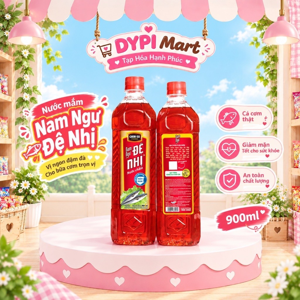 Nước Mắm Nam Ngư Đệ Nhị 900ml