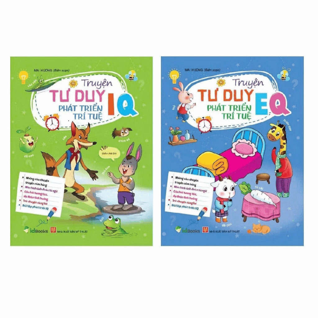 Sách - Truyện Tư Duy Phát Triển Trí Tuệ IQ-EQ
