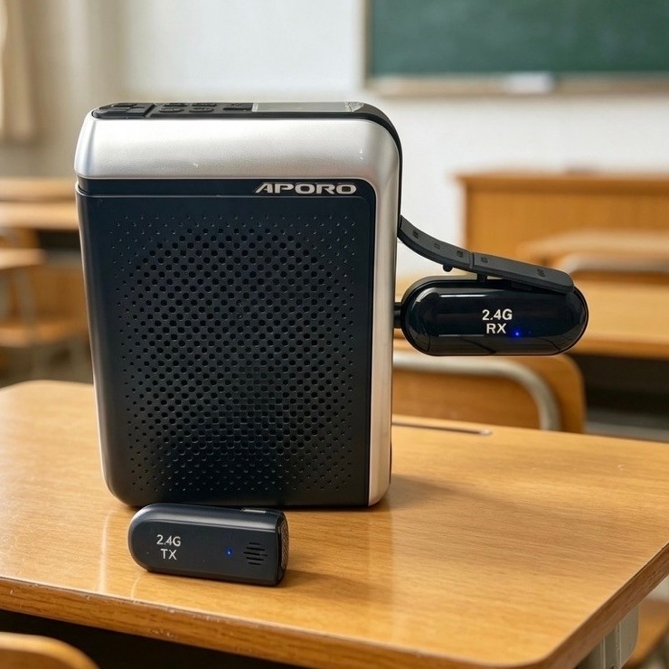 Loa Mic Cài Áo - Aporo T18 2.4 Plus