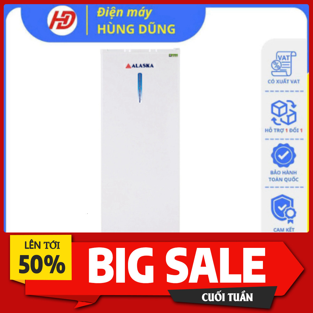 Nhắn shop đặt hàng Tủ đông Alaska 210 lít IF-215 dàn lạnh ống đồng cấp đông nhanh tiết kiệm điện bảo