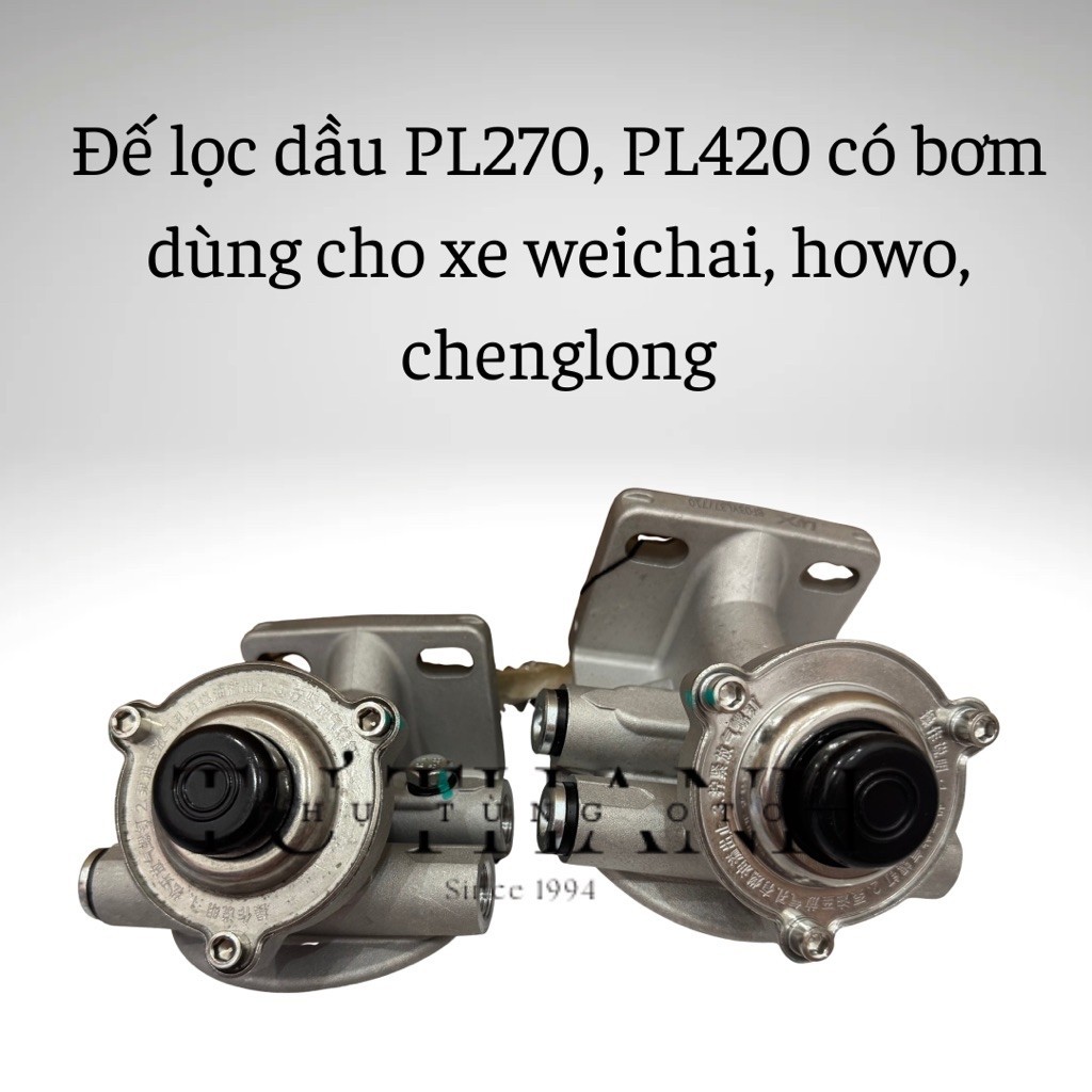 Đế lọc dầu PL420, PL270, Huyndai County máy điện, Hino, Howo