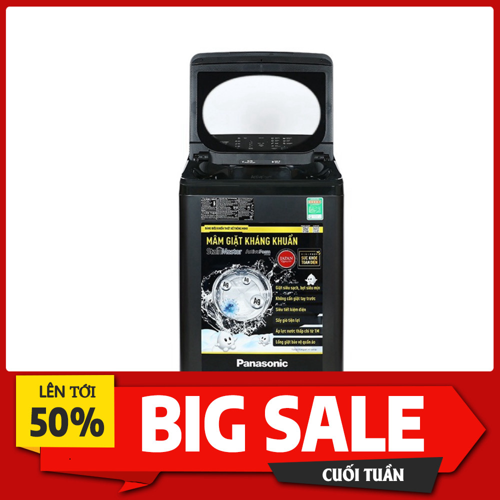 Nhắn shop đặt hàng Máy giặt Panasonic 8.5 Kg NA-F85A9BRV Lồng Đứng Công Nghệ Giặt Sạch Sâu Tiết Kiệm