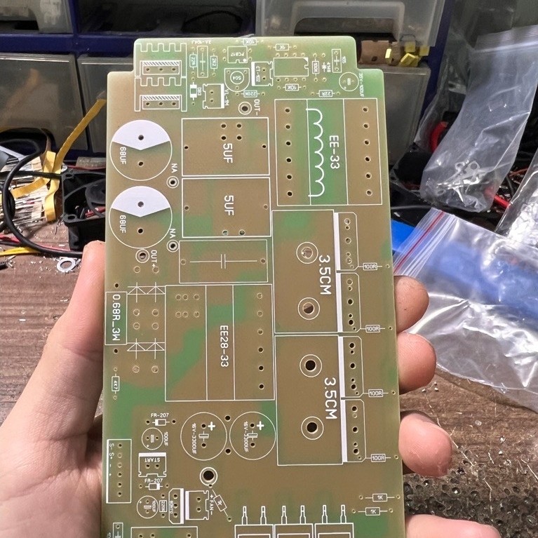 [ TPHCM ] PCB 4 Fet Lớn LC “Băm DB3 Trộn Xung 555” Kèm Dao Động Dán