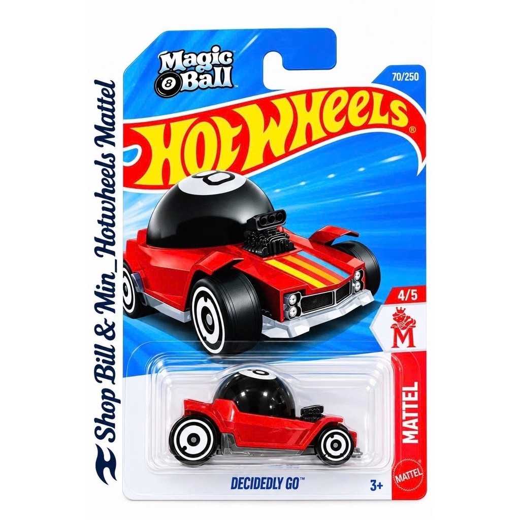 Hot Wheels Decidedly Go – Mattel (Mainline 2026)