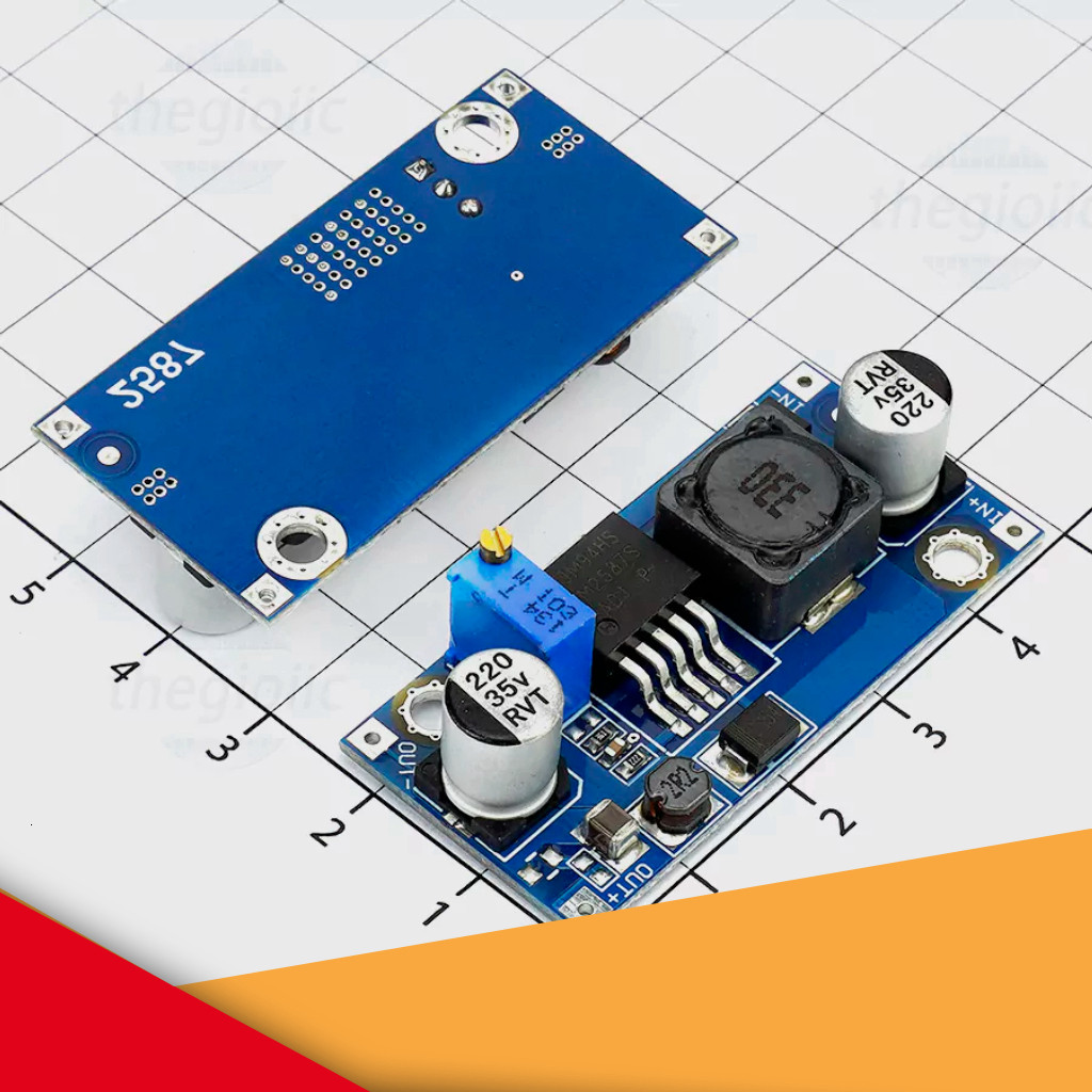 LM2587 Mạch Tăng Áp 5A Xanh Dương GearHub