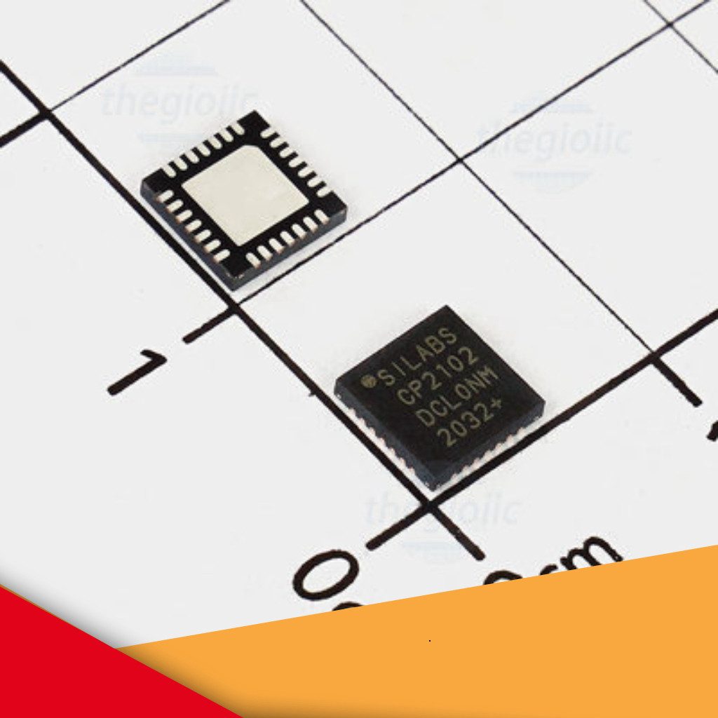 CP2102 IC USB Controller 12Mbps 28-QFN GearHub