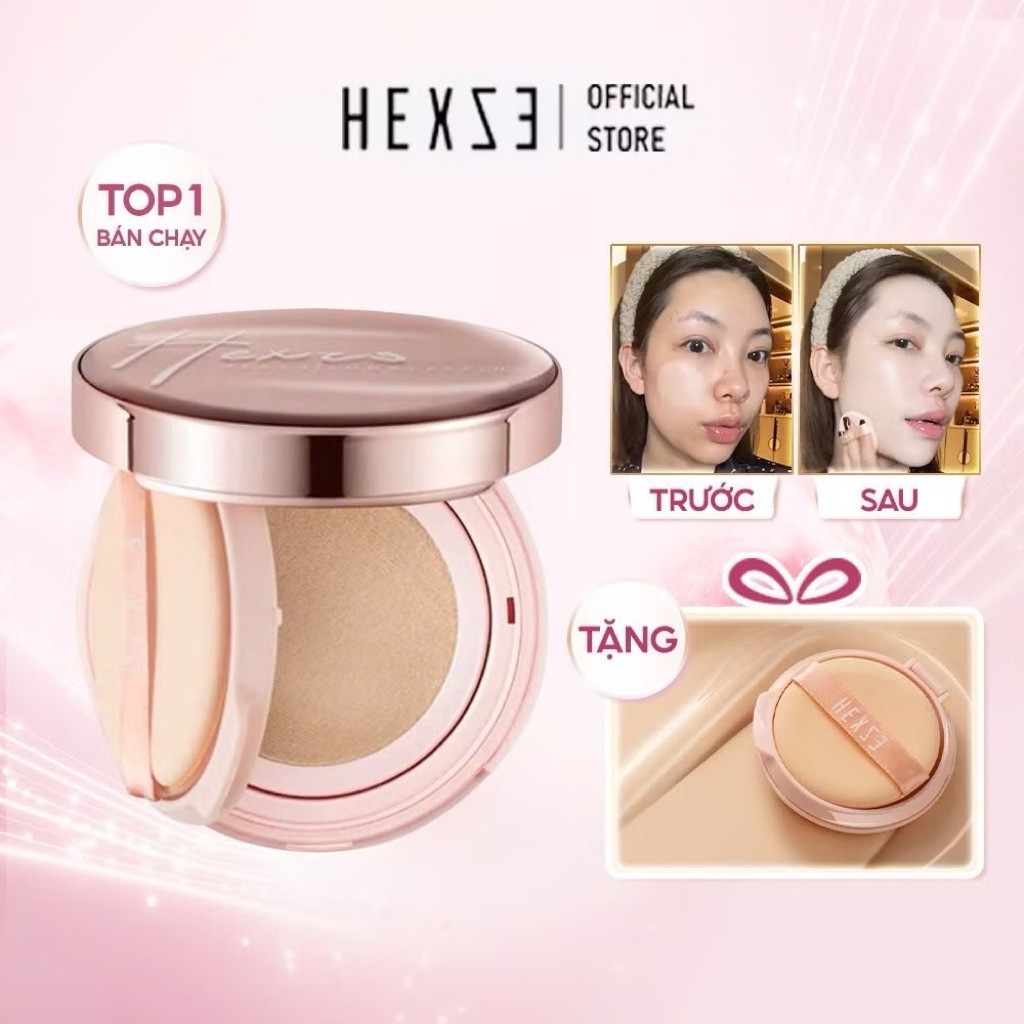 pass cushion hexze new mất mút