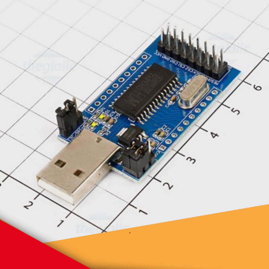 CH341A Module Chuyển Đổi USB To UART/I2C/SPI GearHub