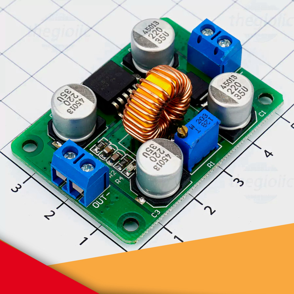 LM2587 Mạch Tăng Áp 5A Xanh Lá GearHub