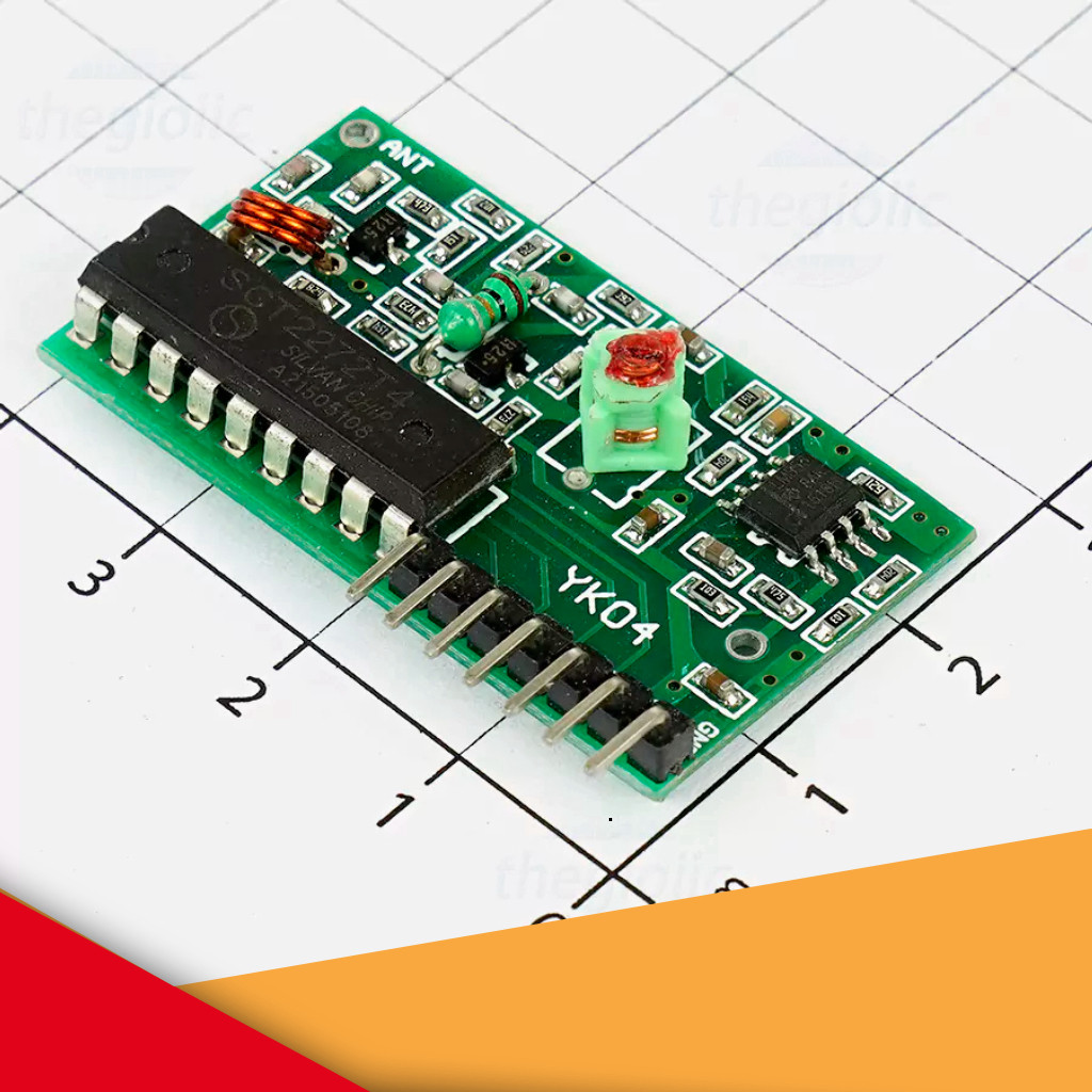 2272-T4-315Mhz Mạch Thu RF 315Mhz GearHub