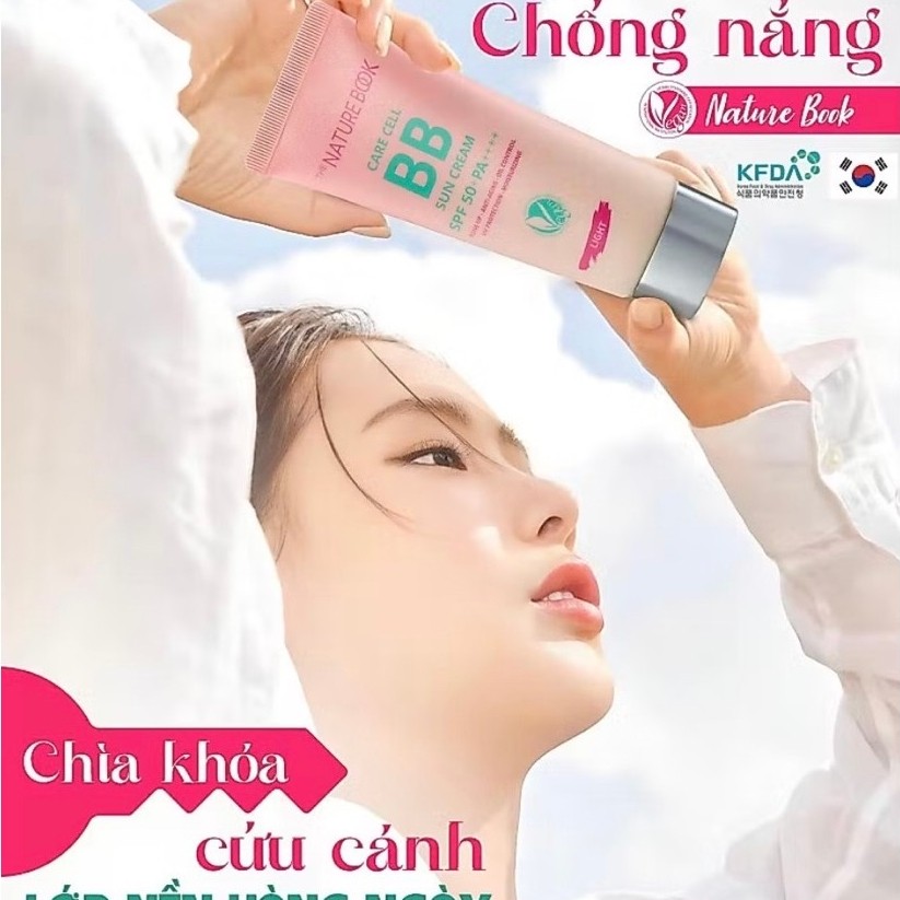 KEM BB CHỐNG NẮNG THE NATURE BOOK CARE CELL BB SUN CREAM