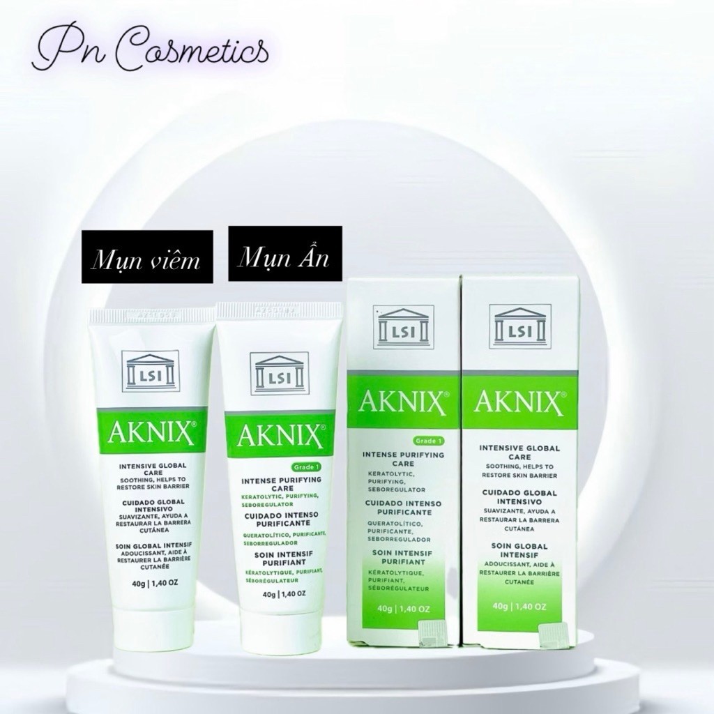 [Hàng công ty] Kem Dưỡng Chuyên Biệt Cho Da Mụn AKNIX INTENSE GLOBAL /PURIFYING CARE