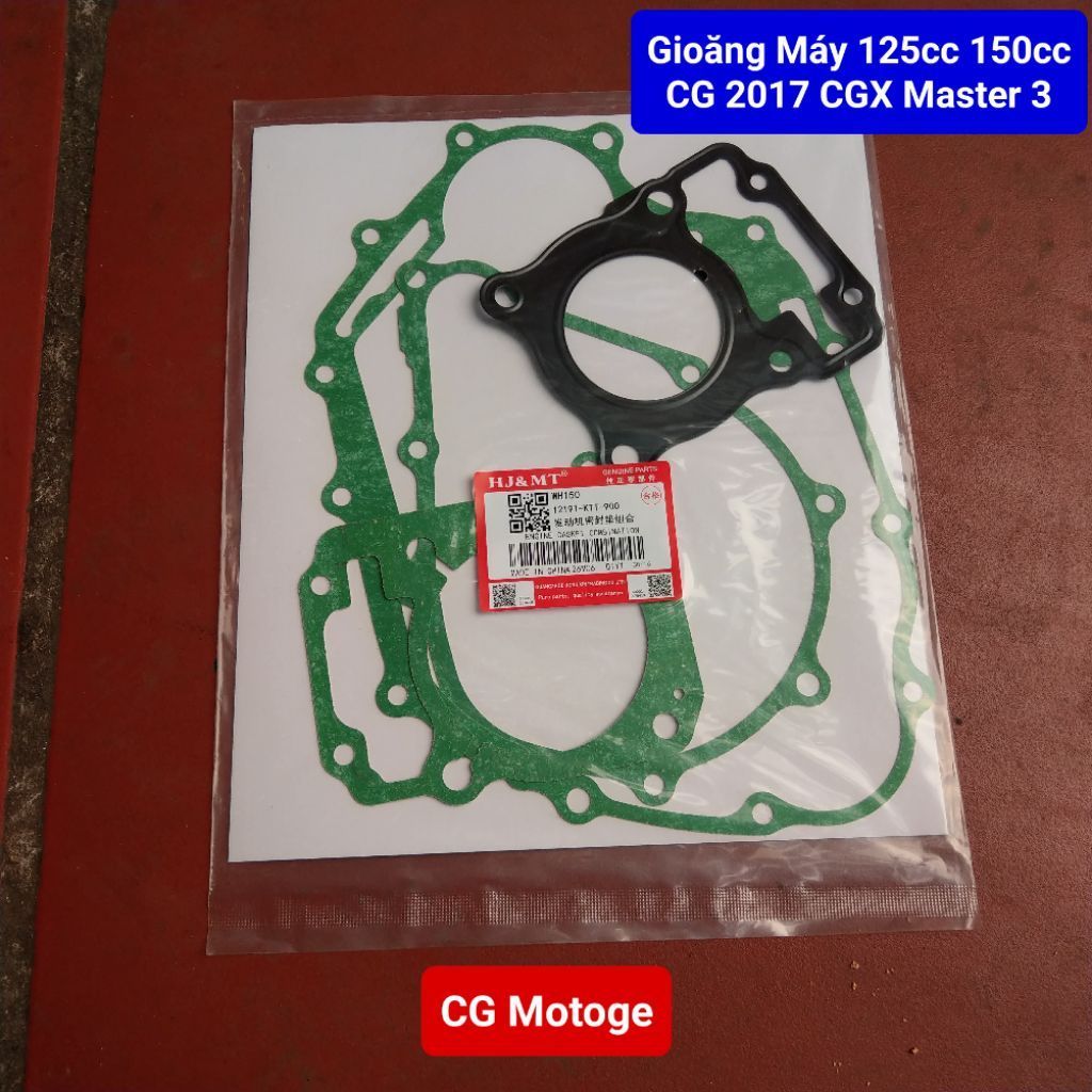 Gioăng Máy Honda CG125 2017-18 CGX150 Master 3