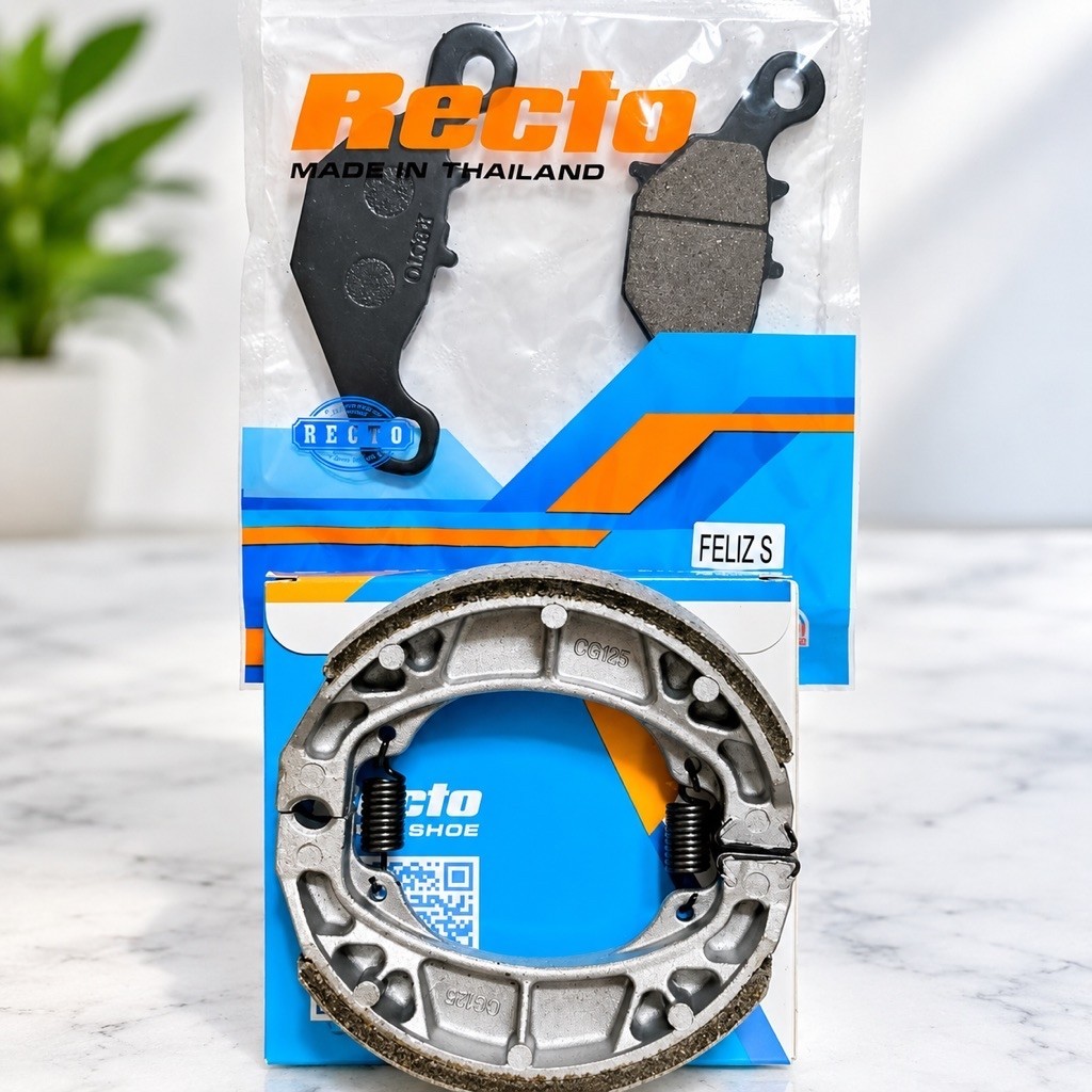 Bố thắng - Má phanh xe máy điện Vinfast Feliz, Feliz s, evo, ludo, impres Recto Made in Thailand, Ma