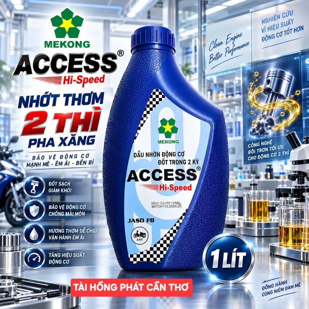 [ 8936142030150 ] Nhớt thơm 2 thì Mekong Access