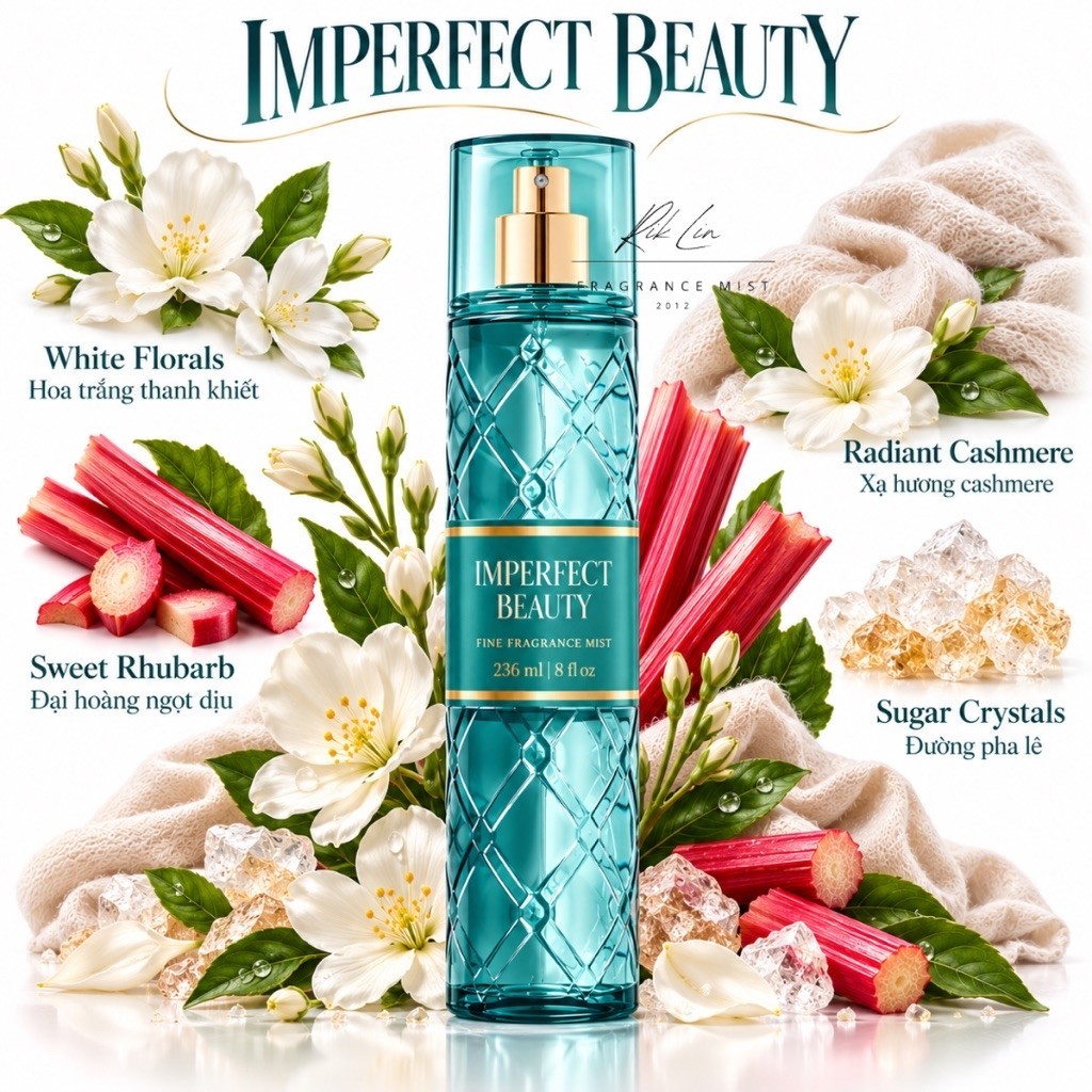 IMPERFECT BEAUTY _ Xịt Thơm Toàn Thân Body Mist Rik Lin