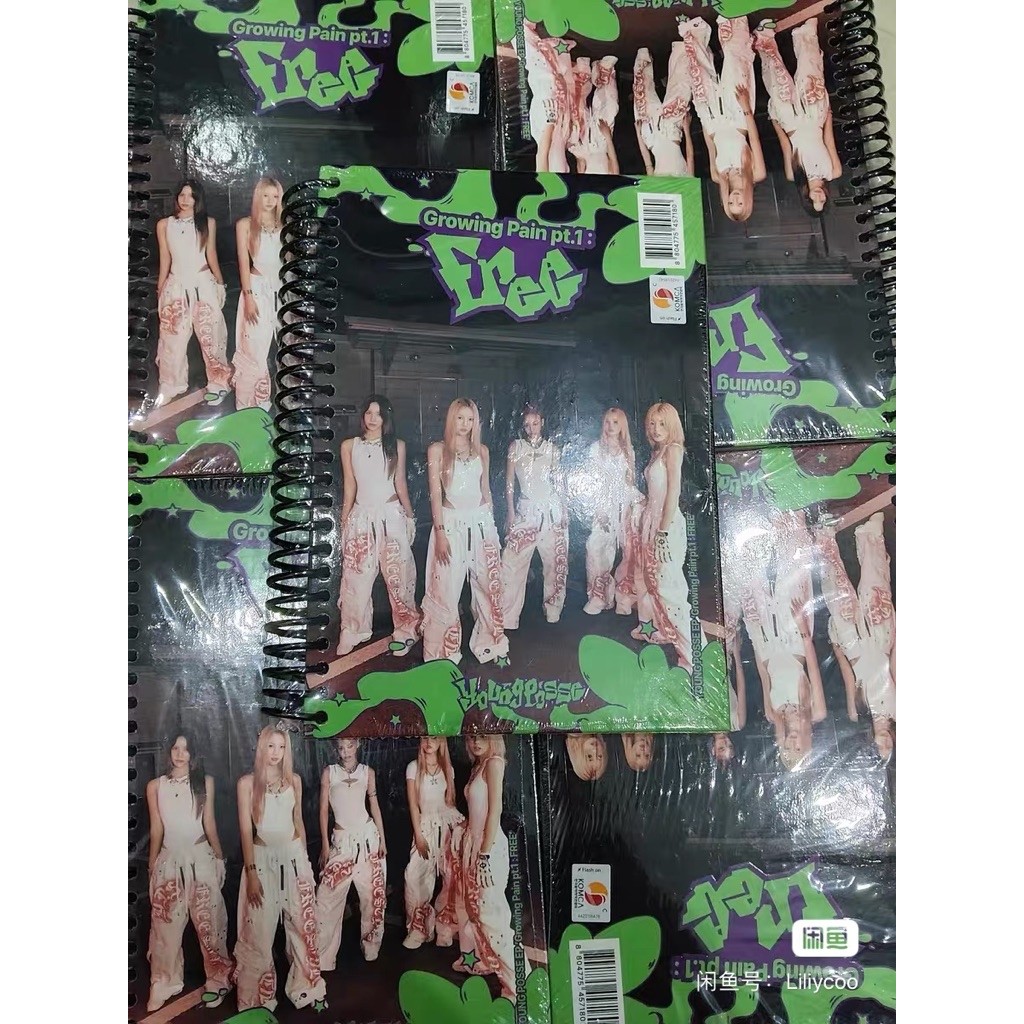 YOUNG POSSE - EP 'Growing Pain pt.1 : FREE' (Sticker Book Ver.)