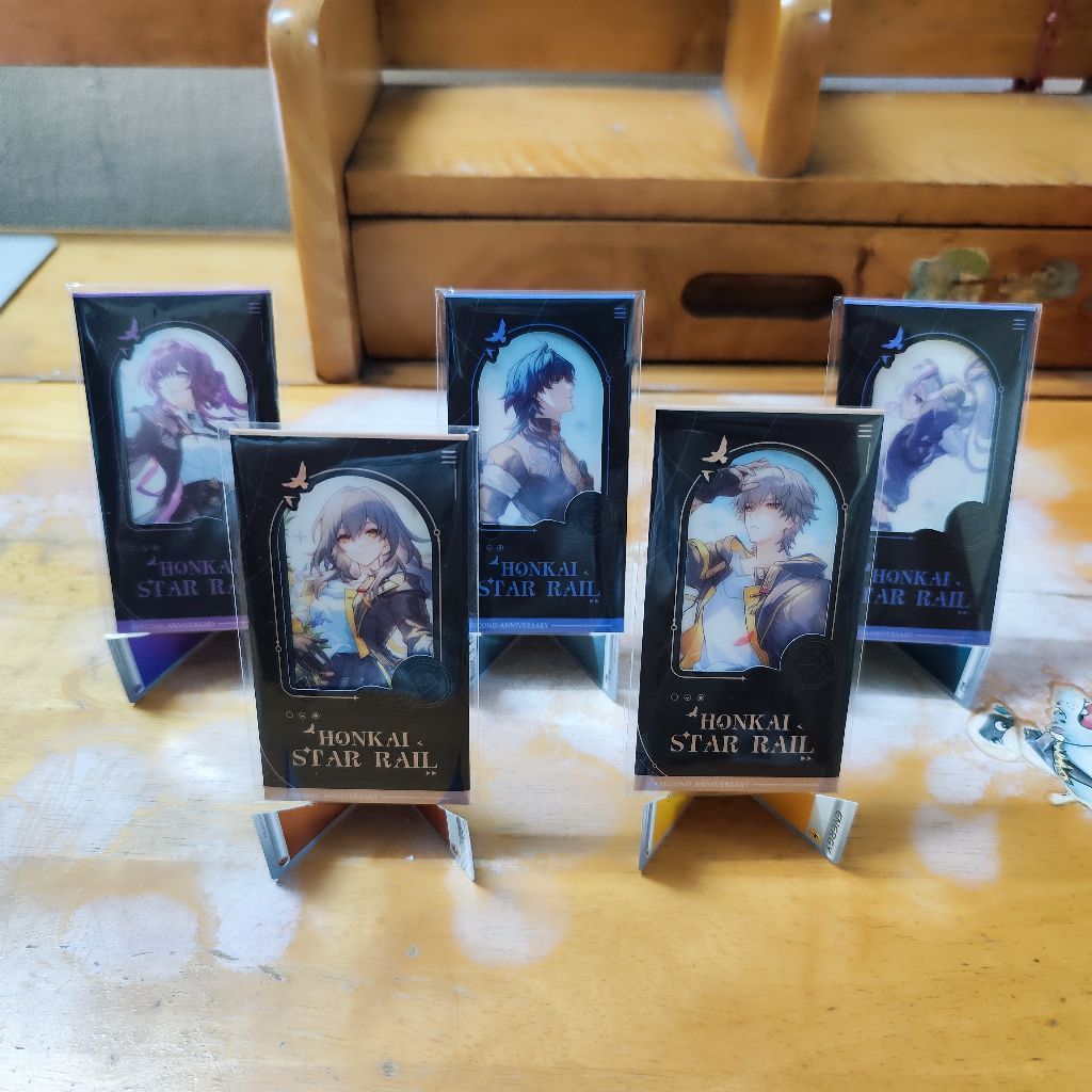 [Chính hãng Mihoyo] - Honkai: Star Rail - Card Film Kỷ Niệm 2 Năm HSR Kafka, Firefly, Blade, Silver 