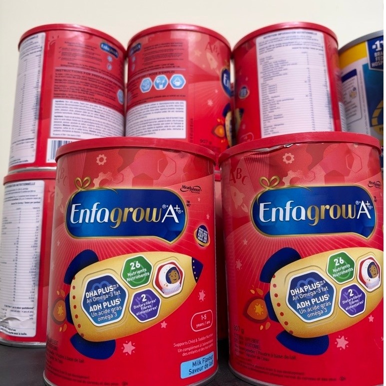 Sữa Enfagrow Canada 1-5 tuổi - Vị milk