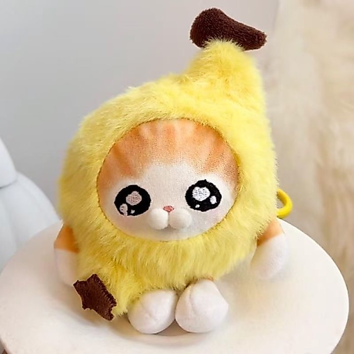 Banana Hakimi Green Alien Cat Eggman Búp bê sang trọng