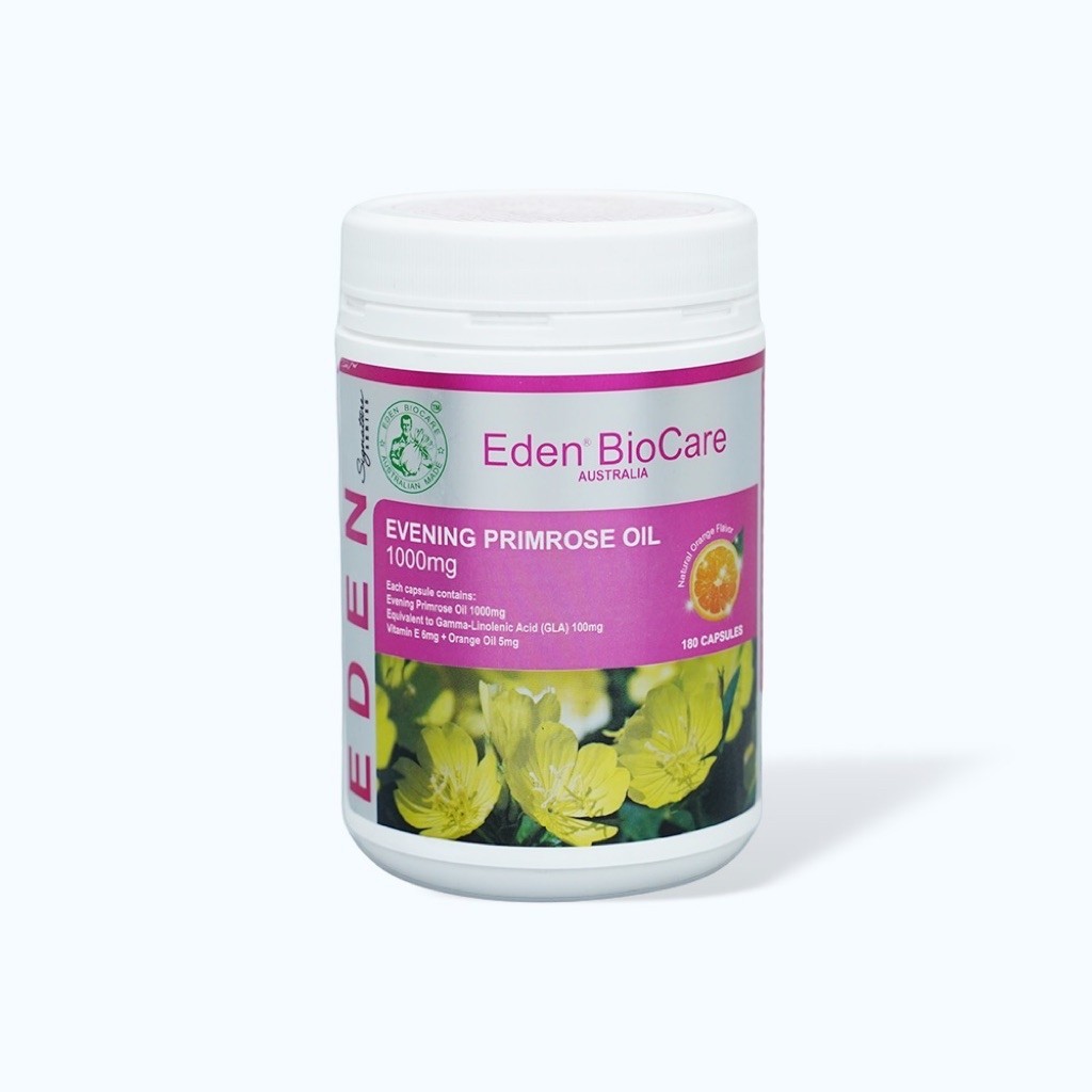 Dầu Hoa Anh Thảo Evening Primrose Oil Australia Eden BioCare (180 viên, HSD 01/2028)