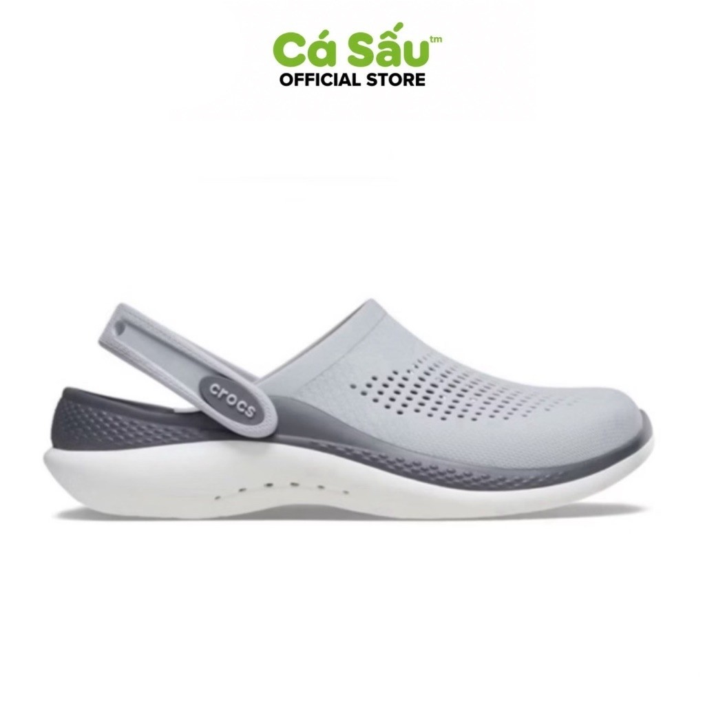 Giày Clog Unisex Crocs Literide 360 - Xám
